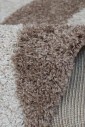 Килим Shaggy Bravo 1846 o.brown-beige овал